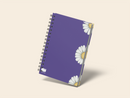 Notebook: Purple Daisy